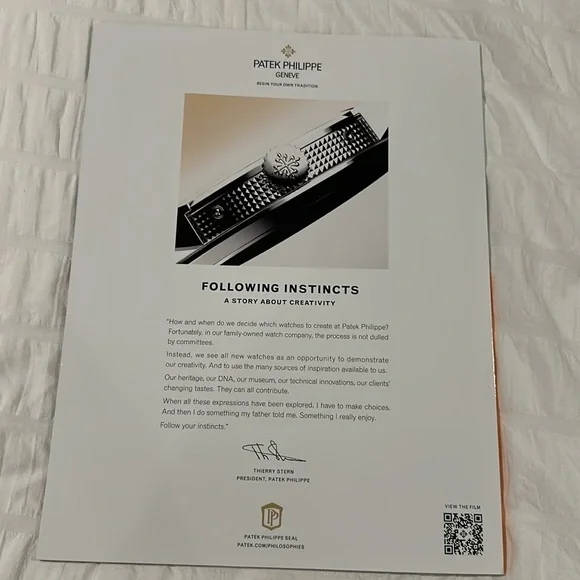 PATEK PHILIPPE INTERNATIONAL MAGAZINE VOLUME V NUMBER 5 FOR VIPS ONLY - Picture 8 of 9